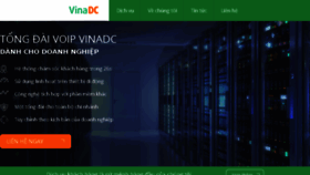 What Vinadc.vn website looked like in 2018 (6 years ago)