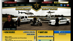 What Volusiasheriff.org website looked like in 2018 (7 years ago)