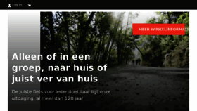 What Vanherwerden.nl website looked like in 2018 (6 years ago)