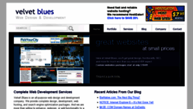 What Velvetblues.com website looked like in 2018 (6 years ago)