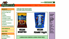 What Veganstore.co.uk website looked like in 2018 (5 years ago)