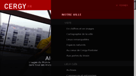 What Ville-cergy.fr website looked like in 2018 (5 years ago)