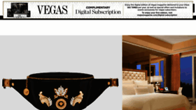 What Vegasmagazine.com website looked like in 2018 (6 years ago)