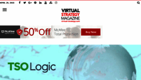 What Virtual-strategy.com website looked like in 2018 (6 years ago)