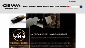 What Vgs-guitars.com website looked like in 2018 (6 years ago)