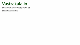 What Vastrakala.in website looked like in 2018 (6 years ago)