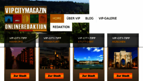 What Vip-city-magazin.de website looked like in 2018 (6 years ago)