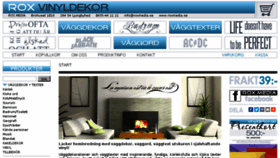 What Vinyldekor.se website looked like in 2018 (6 years ago)