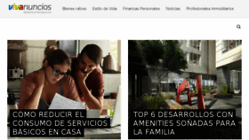 What Vivablog.com.mx website looked like in 2018 (7 years ago)