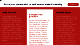 What Visheshcaterers.com website looked like in 2018 (6 years ago)