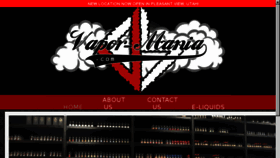 What Vapor-mania.com website looked like in 2018 (6 years ago)