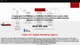 What Valuehits.com website looked like in 2018 (7 years ago)
