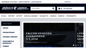 What Venekauppa.com website looked like in 2018 (6 years ago)