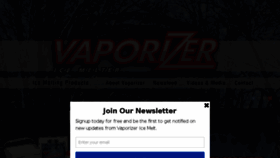 What Vaporizericemelt.com website looked like in 2018 (6 years ago)