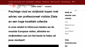 What Vioolspelen.nl website looked like in 2018 (6 years ago)