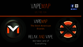 What Vapemap.net website looked like in 2018 (5 years ago)