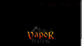 What Vaporstationcolumbus.com website looked like in 2018 (6 years ago)