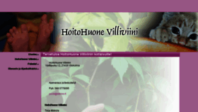 What Villiviini.fi website looked like in 2018 (6 years ago)
