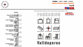 What Valldeperas.es website looked like in 2018 (5 years ago)