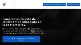 What Vendermicarro.mx website looked like in 2018 (6 years ago)