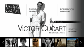 What Victorcucart.com website looked like in 2018 (6 years ago)