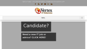 What Vertex-it-solutions.com website looked like in 2018 (6 years ago)