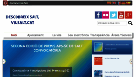 What Viladesalt.cat website looked like in 2018 (6 years ago)