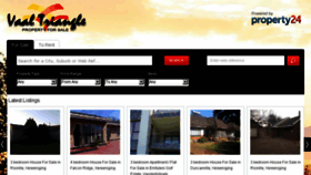 What Vaaltrianglepropertyforsale.co.za website looked like in 2018 (5 years ago)