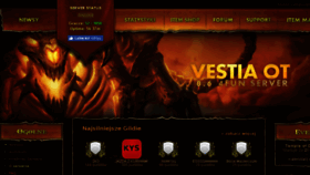 What Vestia.pl website looked like in 2018 (5 years ago)