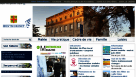 What Ville-montmorency.fr website looked like in 2018 (6 years ago)