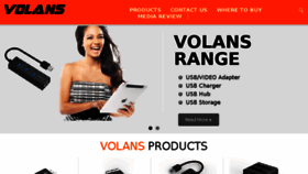 What Volans.com.au website looked like in 2018 (6 years ago)