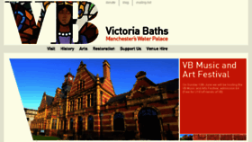 What Victoriabaths.org.uk website looked like in 2018 (5 years ago)