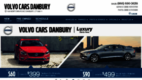 What Volvoofdanbury.com website looked like in 2018 (5 years ago)