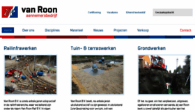 What Vanroonasperen.nl website looked like in 2018 (5 years ago)