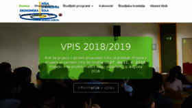 What Vss-ms.si website looked like in 2018 (5 years ago)