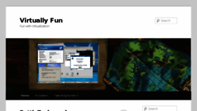 What Virtuallyfun.com website looked like in 2018 (5 years ago)