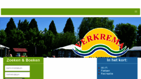 What Verkrema.nl website looked like in 2018 (8 years ago)