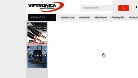 What Viptronica.com website looked like in 2018 (5 years ago)