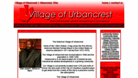 What Villageofurbancrestoh.us website looked like in 2018 (5 years ago)