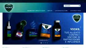 What Vicks.it website looked like in 2018 (5 years ago)