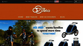 What Viavelobike.com website looked like in 2018 (6 years ago)