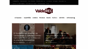 What Valderec.es website looked like in 2018 (5 years ago)