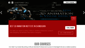 What Visualmediaacademy.com website looked like in 2018 (5 years ago)