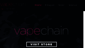 What Vapechain.co.uk website looked like in 2018 (5 years ago)