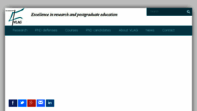 What Vlaggraduateschool.nl website looked like in 2018 (5 years ago)