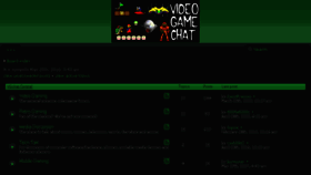 What Vgchat.com website looked like in 2018 (5 years ago)