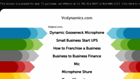 What Vcdynamics.com website looked like in 2018 (5 years ago)