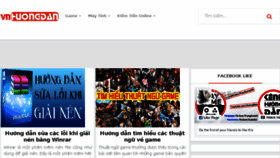 What Vnhuongdan.com website looked like in 2018 (5 years ago)