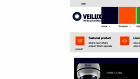 What Veilux.net website looked like in 2018 (5 years ago)