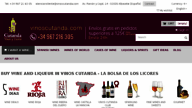 What Vinoscutanda.com website looked like in 2018 (5 years ago)